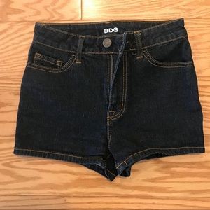 BDG Dark Wash Denim Short